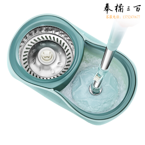 旋转拖把桶 免手洗拖布桶 懒人墩布好神拖 家用手压拖地桶 干湿两用瓷砖木地板拖地神器