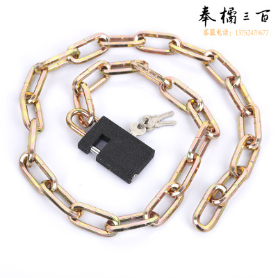 32环 方链黑铁防撬锁