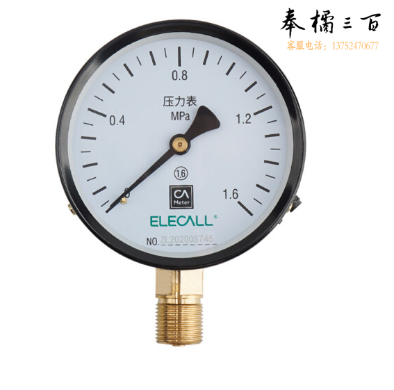    Y100-1.6压力表