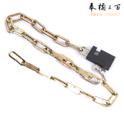  14环 方链黑铁防撬锁