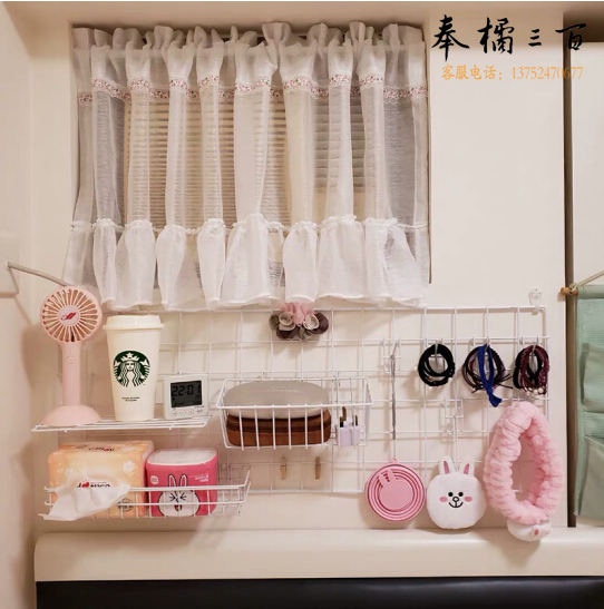网片 网格照片墙网  铁丝格子 挂墙  含网格、挂钩、挂栏