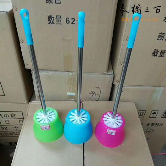 马桶刷  简易带座马桶刷 包装颜色随机