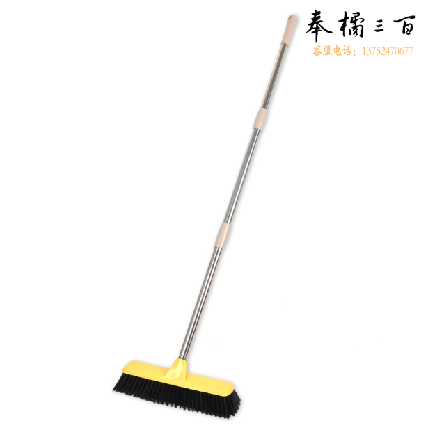 软毛刷子长杆地板刷  浴室清洁刷  刷子长31cm 杆长约120cm