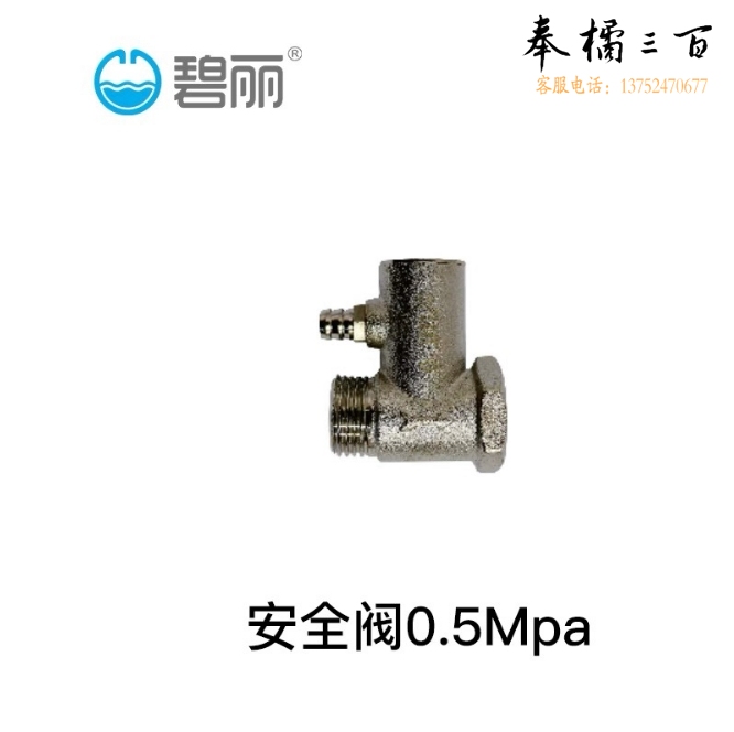 碧丽饮水机配件安全阀0.5Mpa