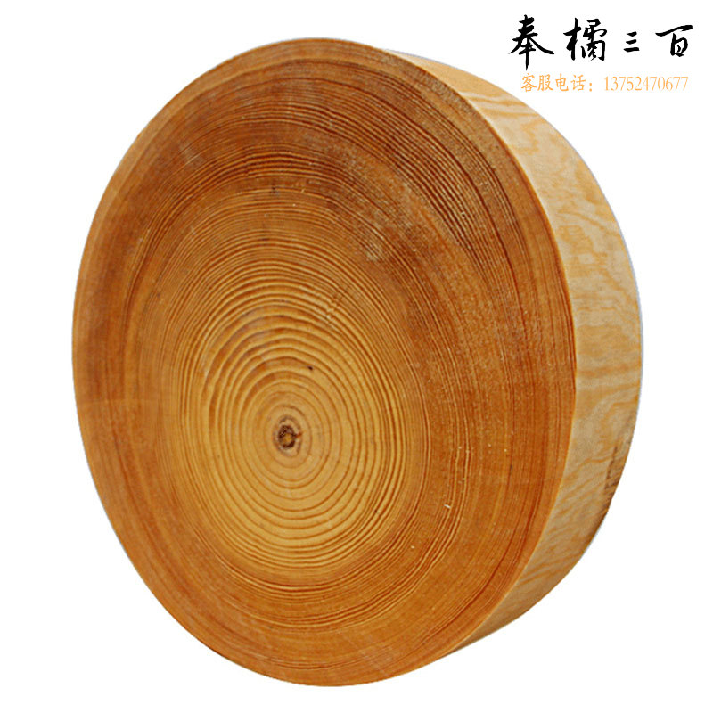 圆形砧板 加厚菜墩剁骨板   尺寸：50*25cm