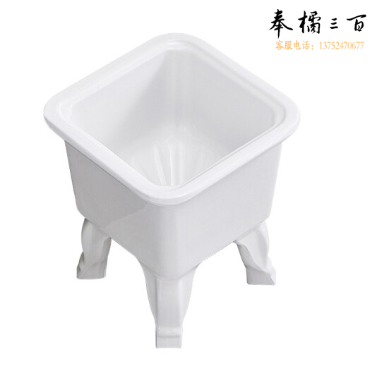 陶瓷拖把池  墩布清洗盆   400*400*430mm  货号：JC