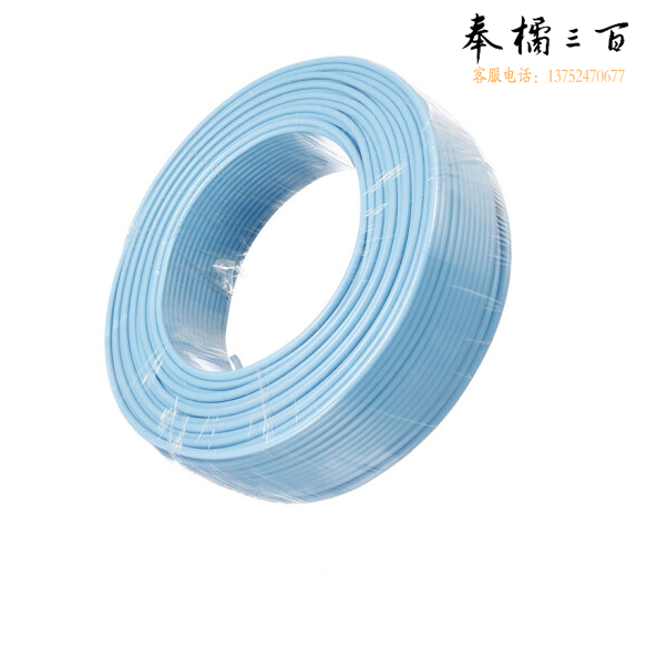 津利（JINLI）  BVR/RV-0.75平方  塑铜软线   电线  电缆  蓝色 95米/盘