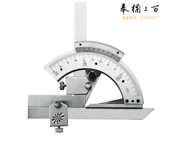 320度角度尺 角尺360组合测量仪0-180多用多功能高精度量角器