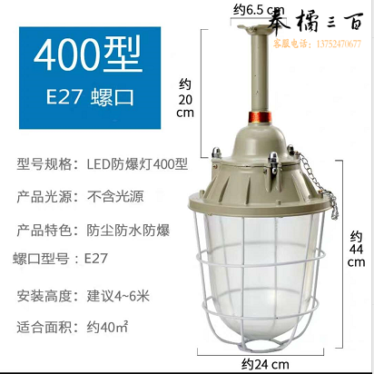 LED防爆灯 400型 E27   不含光源