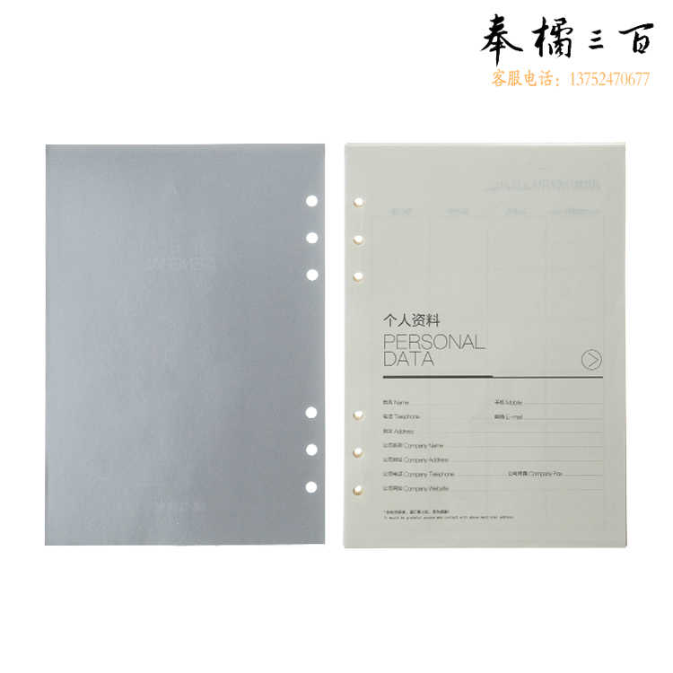 晨光  25K横线活页本子替芯 线圈纸 活页笔记本替换内芯 100页 APY9JT74