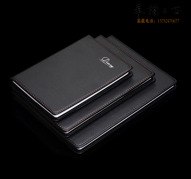 定做笔记本 皮面本 10*14cm  200本起订  货号：JC