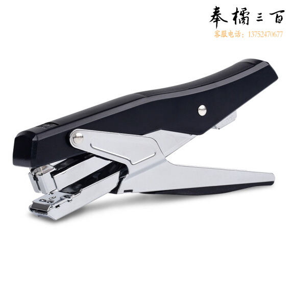 得力 手握式订书机 0329 12号 20张 1/6/72 黑色