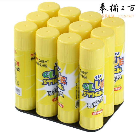 晨光(M&G)    MG7104 25g高粘度固体胶棒学 生手工固体黏胶 12支装