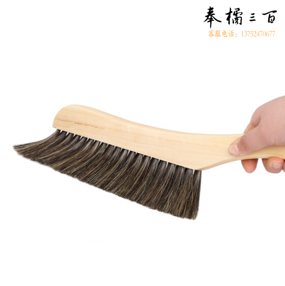 大号软毛木柄扫床刷子家用床刷除尘刷卧室去灰笤帚除尘防静电刷子