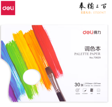 得力73629调色本(混)(本)