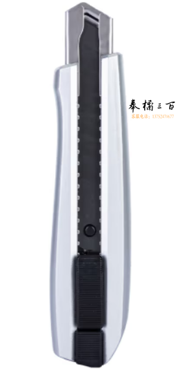 得力(deli)大号铝合金美工刀 手工DIY切割刀 银色2095