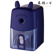 得力(deli) 0635 卷笔刀手摇削笔机学生铅笔削笔器转笔刀笔刨转笔刀水 颜色备注