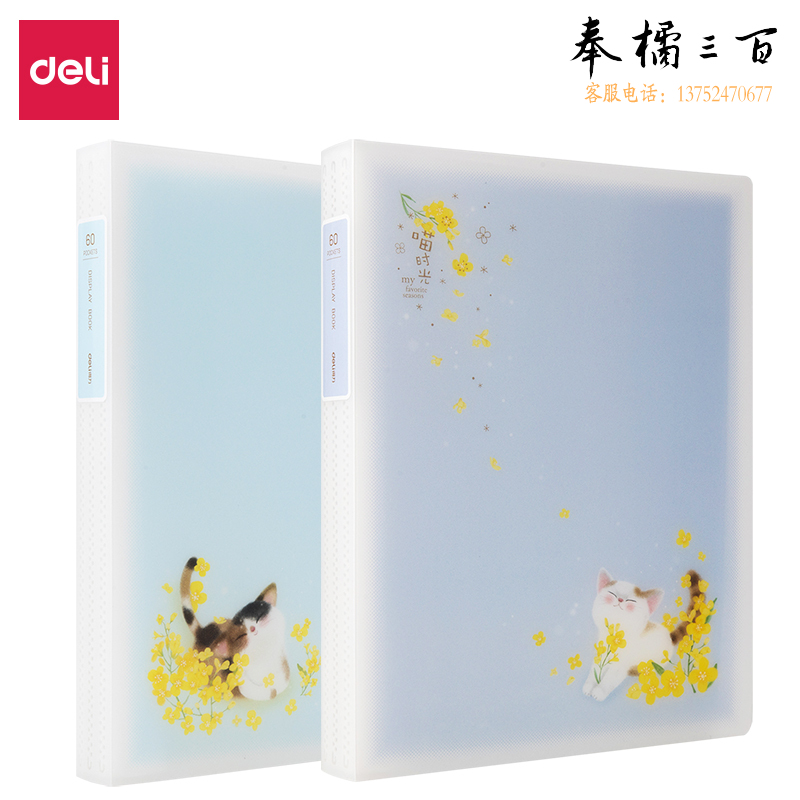 得力72609_60页资料册(混)(个)