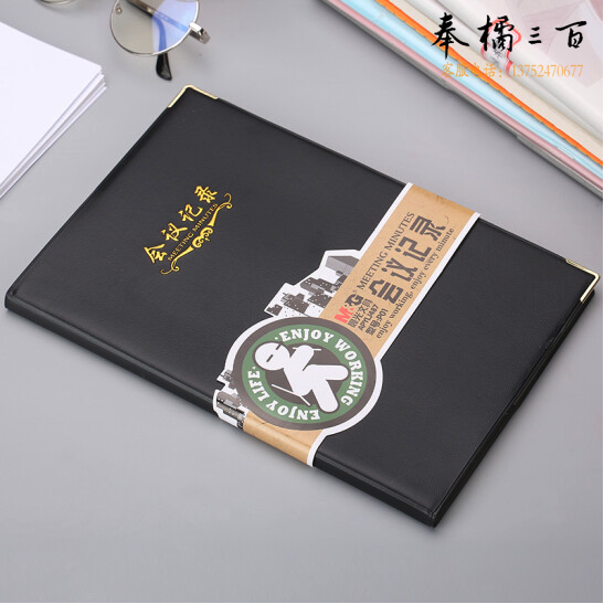晨光B5会议记录皮本100页APYLJ487