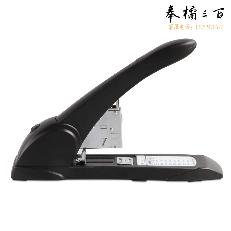得力/deli 0395重型订书机 订书器(黑)
