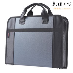 得力5865事务包公文包文件袋(灰)