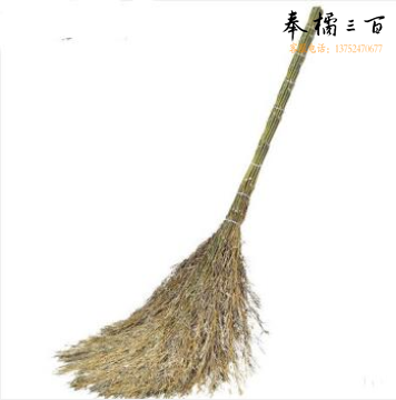 环卫大扫把 竹编款