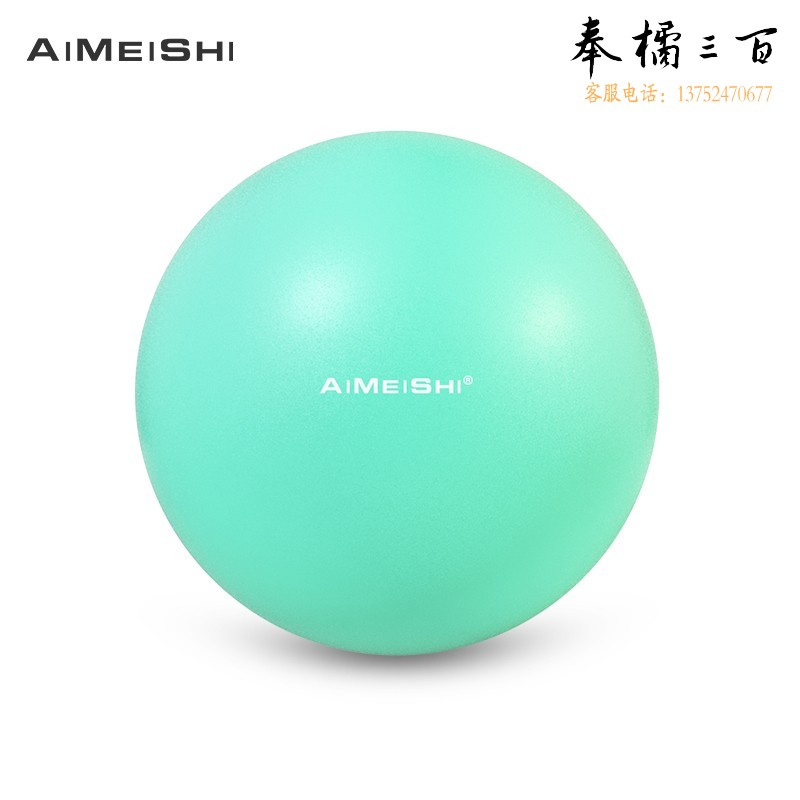 艾美仕 AiMeiShi 迷你瑜伽球 普拉提器材小球 平衡健身训练25CM嫩芽绿