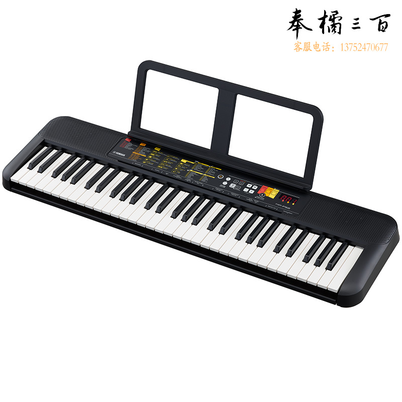雅马哈（YAMAHA）电子琴PSR-F52/E373/E273初学入门61键成人儿童教学考级家用F51 PSR-F52官方标配 