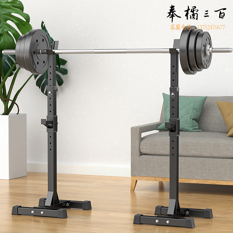 华亚（HUAYA）深蹲架多功能杠铃架分体式举重杠铃套装组合 家用健身器材 杠铃架80kg组合（含1.8米杠铃杆重量）