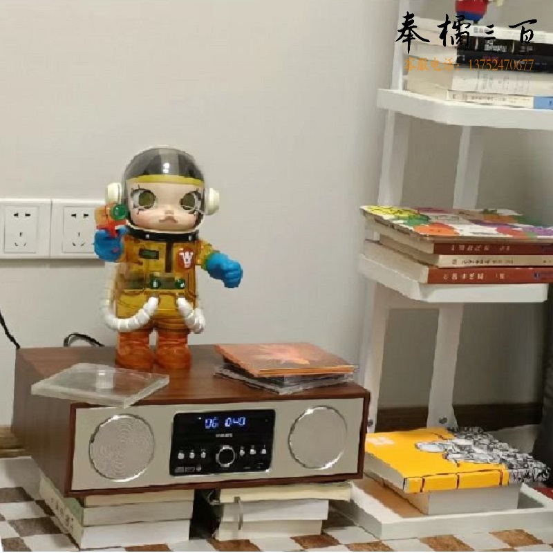 飞利浦（PHILIPS）DTM380 音响音箱 迷你音响 CD机 CD播放器 FM收音机 USB播放机 木质箱体蓝牙音响
