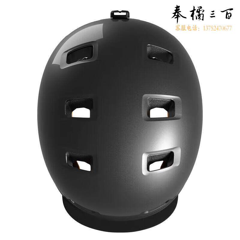 迪卡侬（DECATHLON）2023年新透气抗冲击自行车头盔灰色L码:59-62cm-4229126