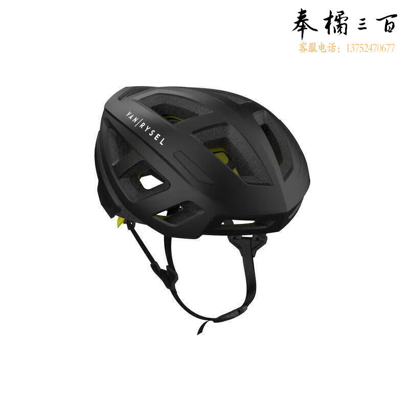 迪卡侬公路自行车500MIPS骑行头盔安全帽骑行装备护具OVBAP黑色L-4403334