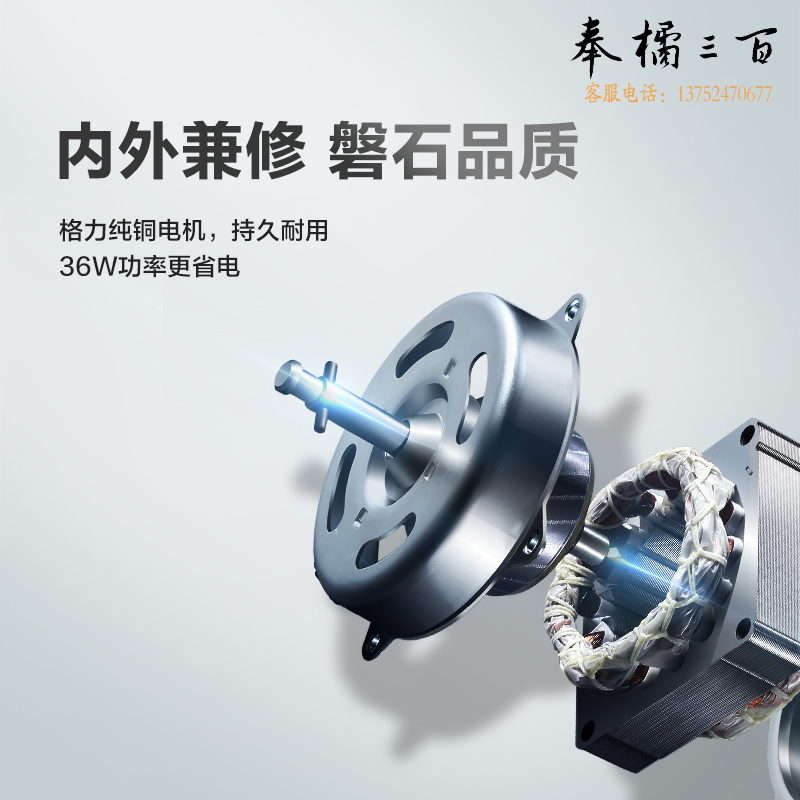 格力（GREE）【易拆洗】家用小风扇办公电风扇塔扇节能轻音低噪家用塔式落地扇摇头塔扇 FL-09X61h