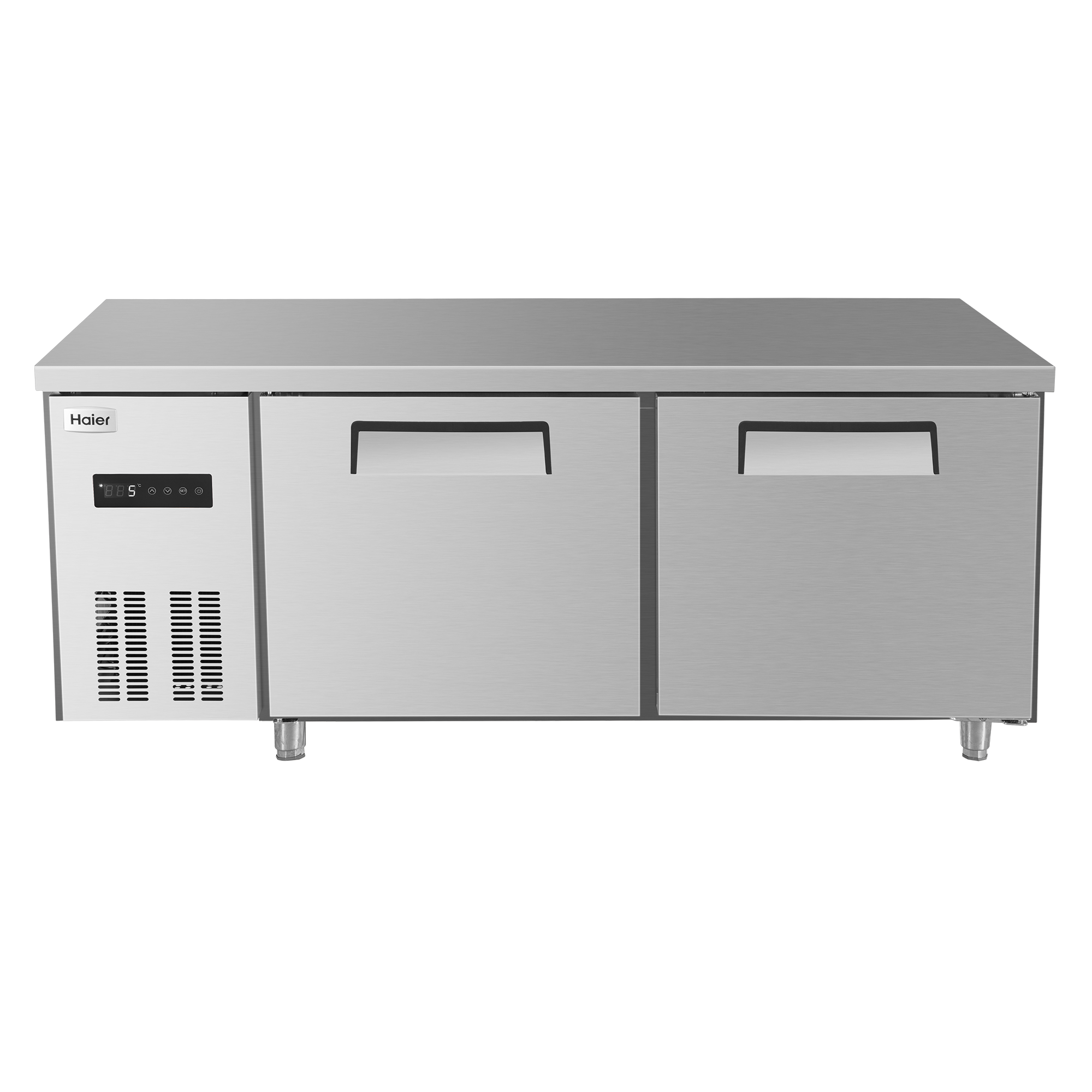 海尔 SPB-440C/D2 厨房工作台440升1.8米 冷藏冷冻转换酒店饭店餐厅食堂餐饮操作台 不锈钢保鲜冰柜  冷柜