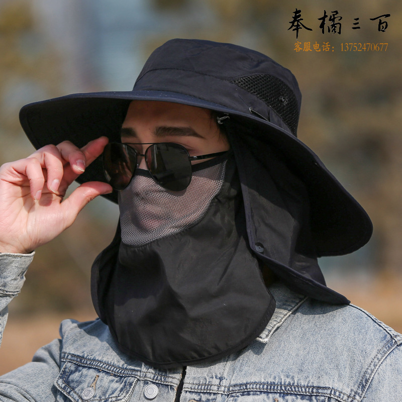 虎阁 qk159 迷彩钓鱼帽夏季遮阳防晒帽 棉安全帽