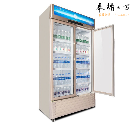 星星 LSC-810WD 星星冰柜（XINGX）展示柜冷藏立式大型冰柜商用大容量蛋糕保鲜柜风冷无霜超市冷柜玻璃门啤酒饮料展示柜 冷藏展示柜
