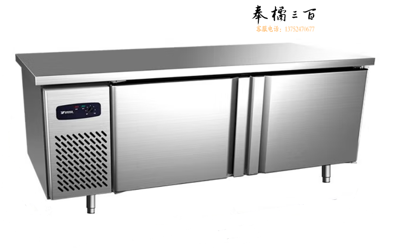 银都 BPL0745 不锈钢厨房保鲜冷柜平冷 全冷藏工作台（5～-5℃） 长1.8米 宽0.8米 高0.8米专用电冰箱