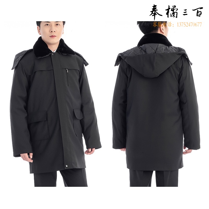 金顺冠 金顺冠 JRFY-001法院工作防寒服大衣羽绒服羊绒棉袄法官制服审判员