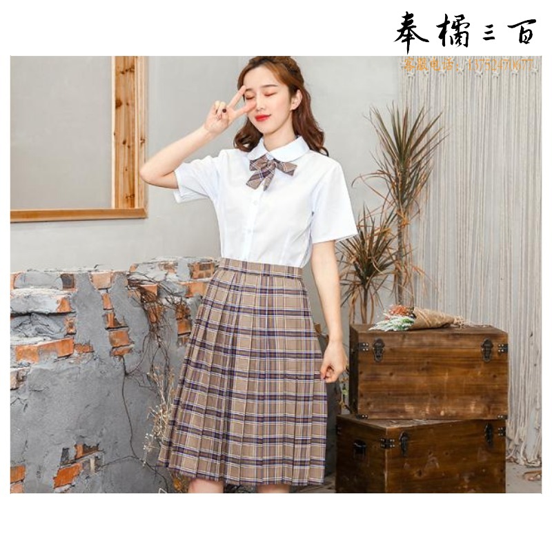 泓一 日系JK制服 正统学院风班服 男女套装