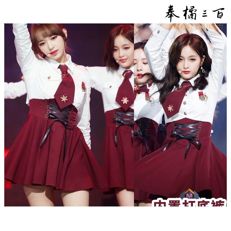 采云一选 宇宙少女拉拉队表演服青春活力JK制服年会啦啦操服舞蹈演出服套装
