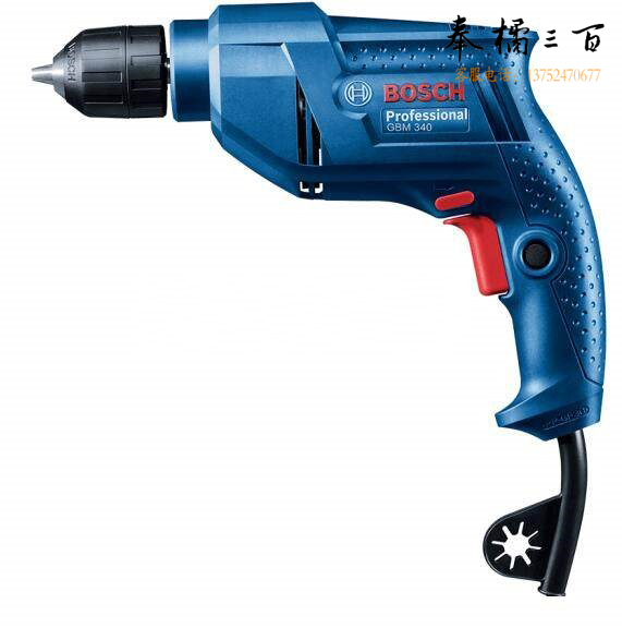 博世（BOSCH）手电钻电钻手枪钻可调速 GBM 340 10毫米