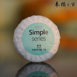 两面针 简约系列一次性香皂 20g 欧姆玫瑰