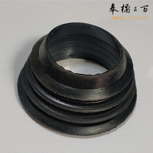 橡胶堵头  碗蹲便器皮堵  黑色  货号：LJ