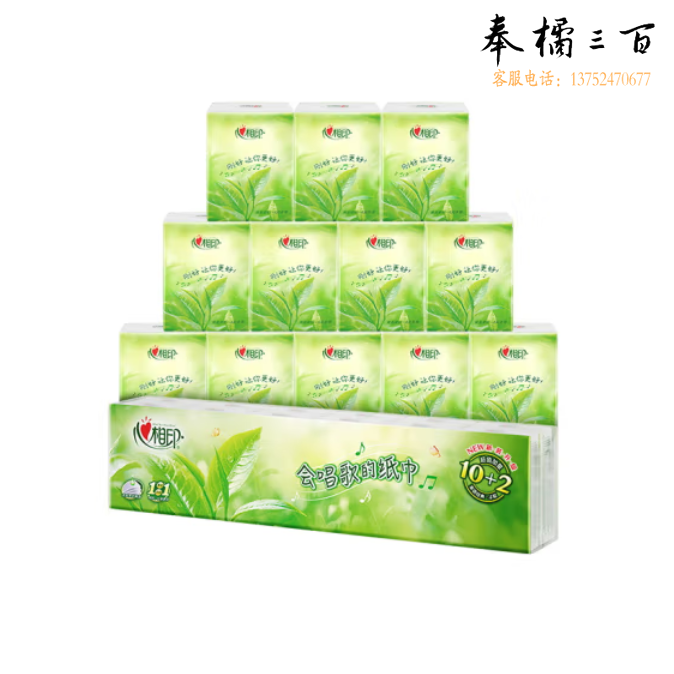 心相印 手帕纸巾  4层7片*12包