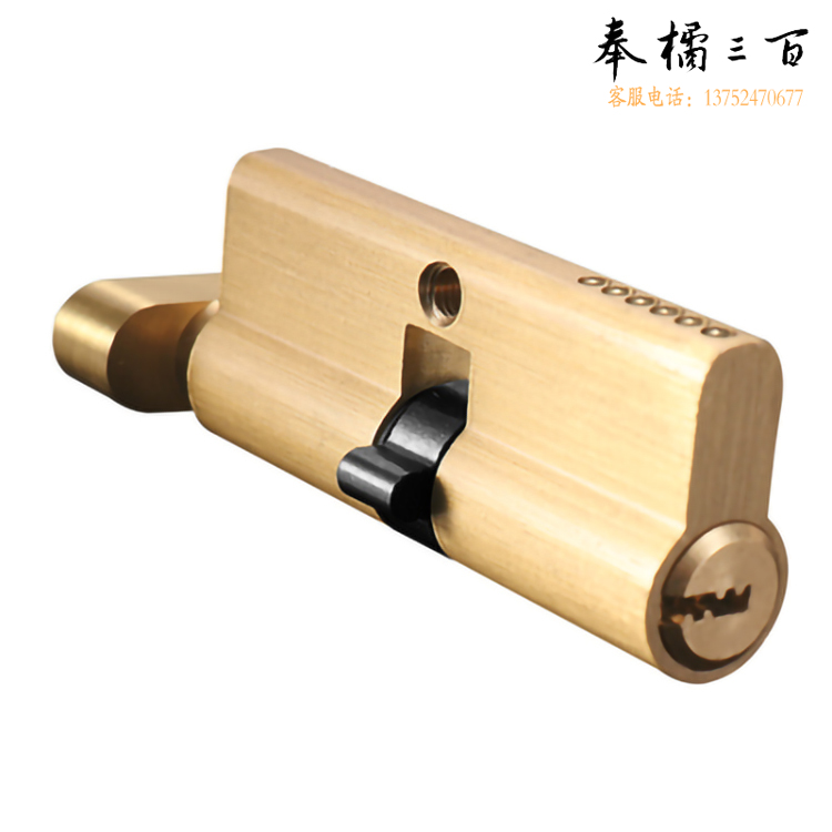 505 70小单 单开铜锁芯（电脑钥匙）