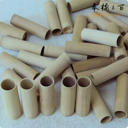 无漆碳化水煮小竹罐  1.7-2.3cm   货号：LJ