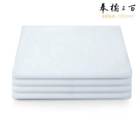 纯白色加厚床单 单人床单1.2*2.2m