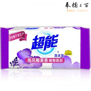 超能 椰果 洗衣皂 260g