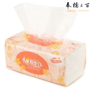 心相印 DT-200 面巾抽纸 210mm*210mm 二层 200抽 400张/包 3包/提