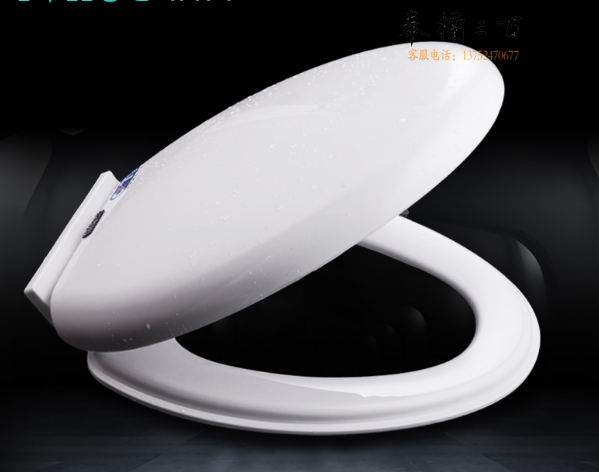 马桶盖板通用加厚座便器坐便盖板缓降静音马桶盖